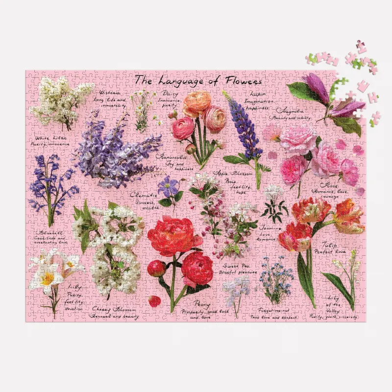 Sprache der Blumen – 1000-Teiliges Puzzle