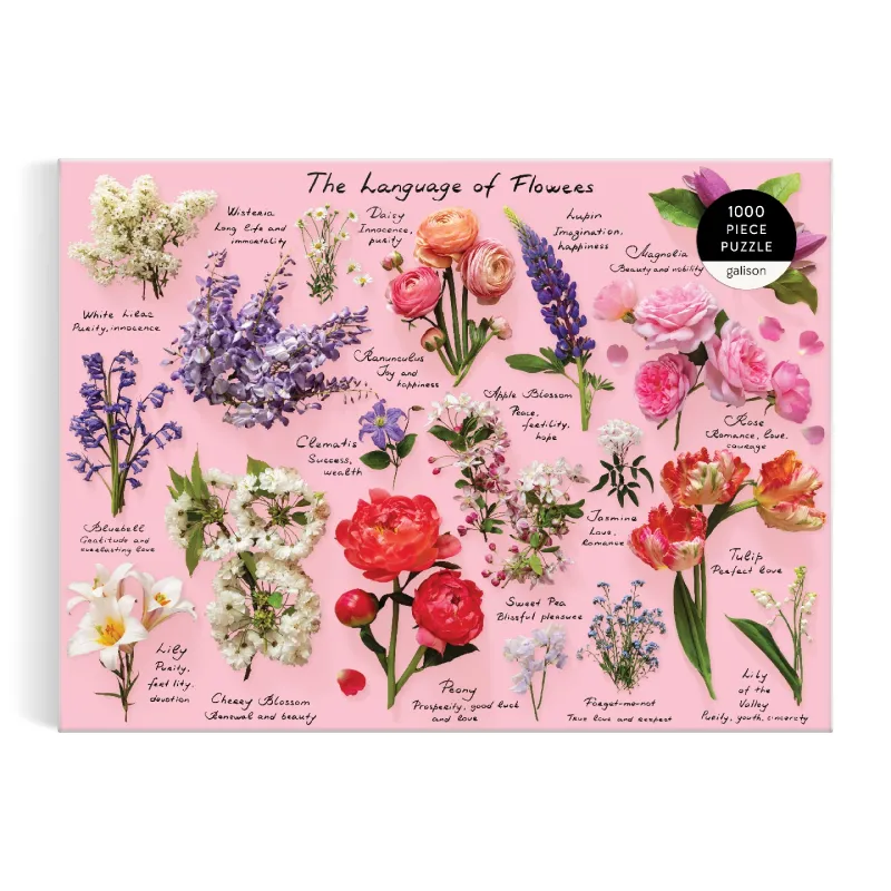 Sprache der Blumen – 1000-Teiliges Puzzle
