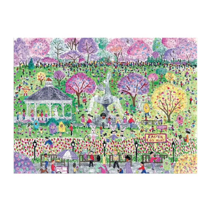 Michael Storrings - Ostereierjagd 1000 Teile Puzzle