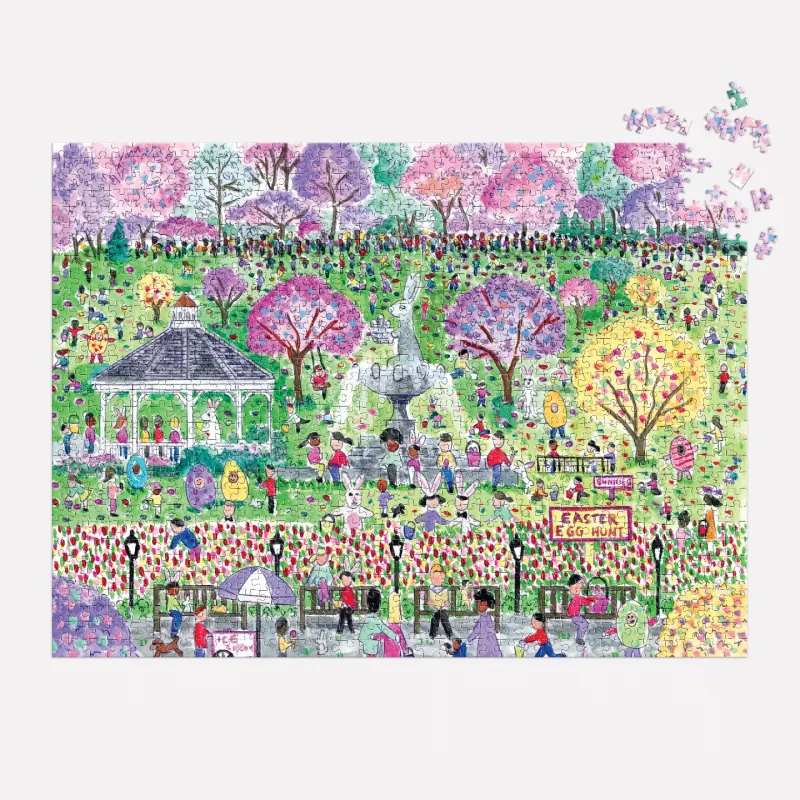 Michael Storrings - Ostereierjagd 1000 Teile Puzzle