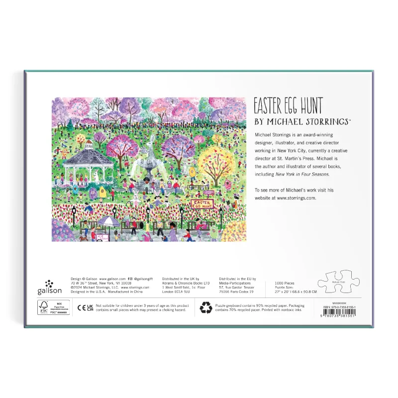 Michael Storrings - Ostereierjagd 1000 Teile Puzzle