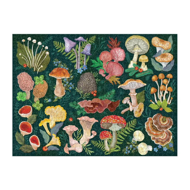 Welt der Champignons 1000 Teile Puzzle
