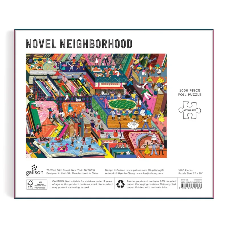 Neuartige Nachbarschaft – 1000-teiliges Folienpuzzle