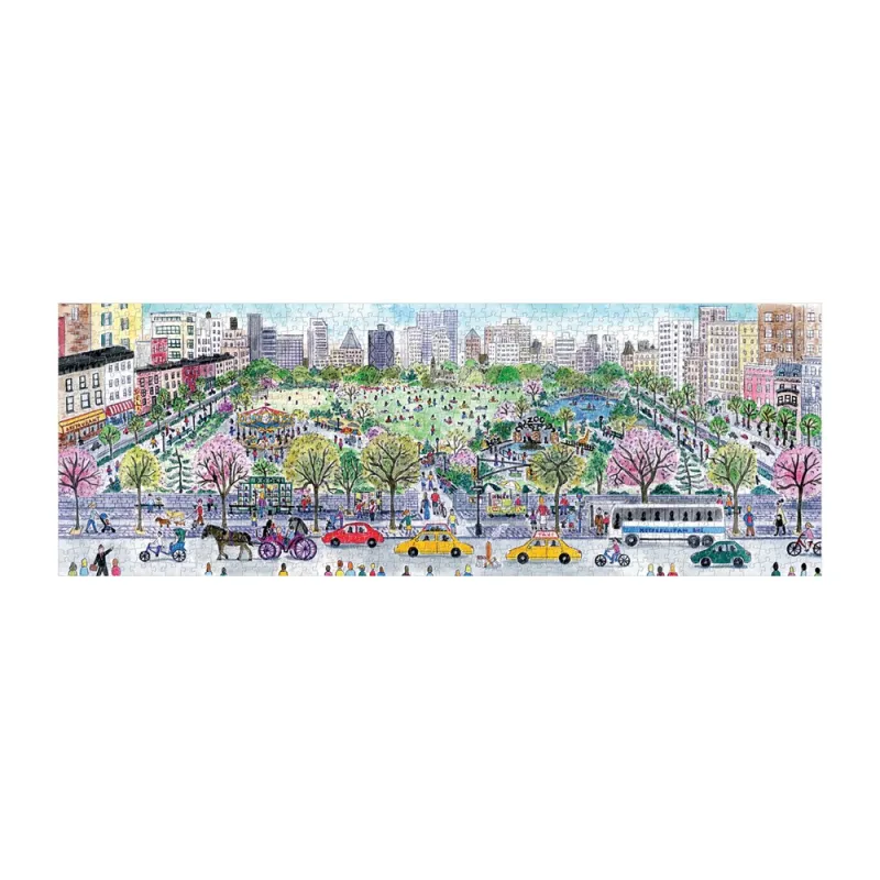 Stadtbild – Panorama-Puzzle mit 1000 Teilen