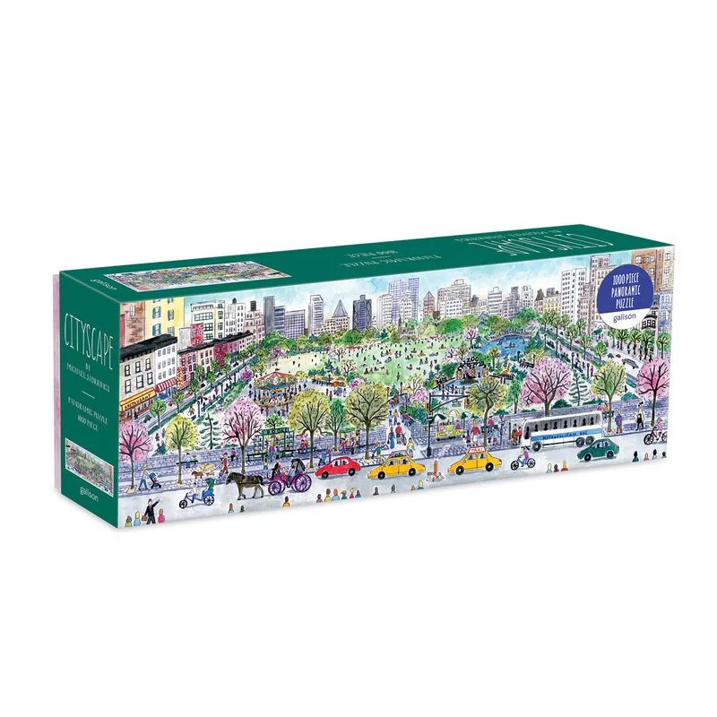 Stadtbild – Panorama-Puzzle mit 1000 Teilen