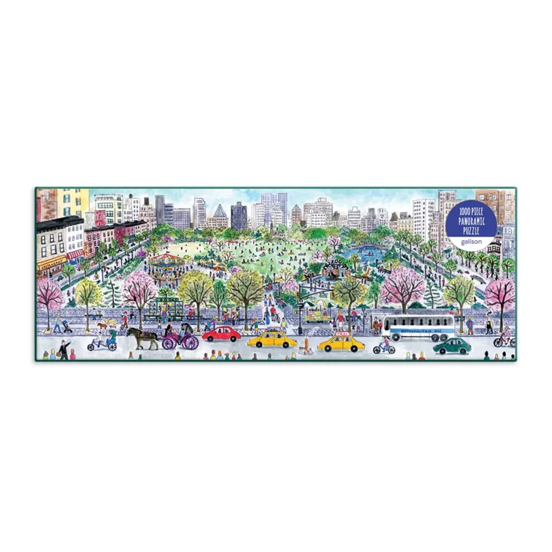 Stadtbild – Panorama-Puzzle mit 1000 Teilen