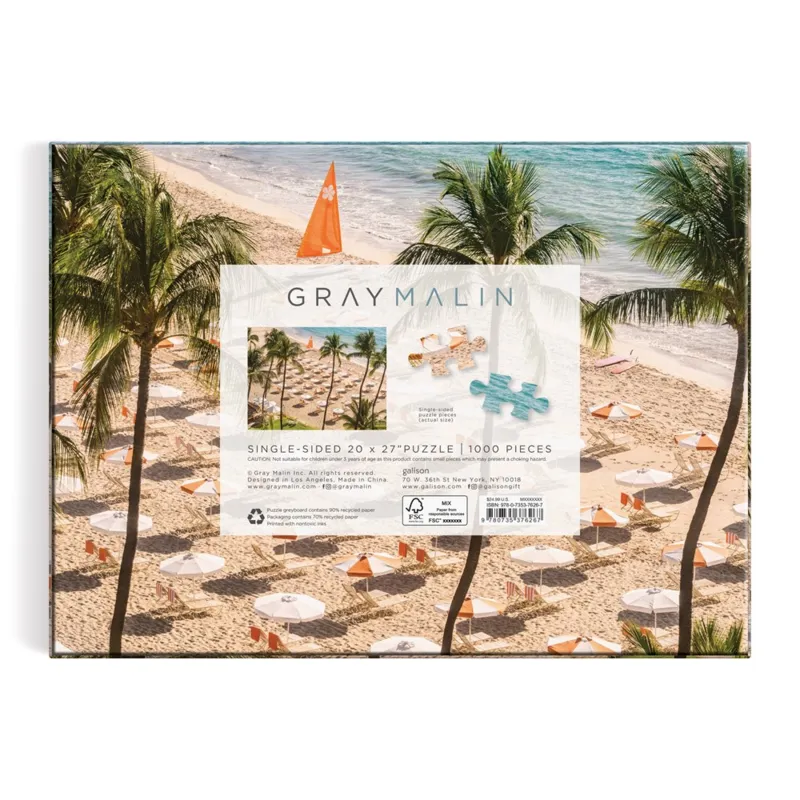 Der Beach Club – 1000-teiliges Puzzle