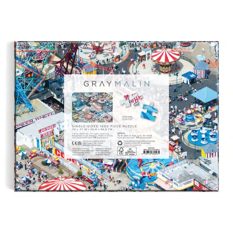 Coney Island - Gray Malin - 1000 Teile Puzzle