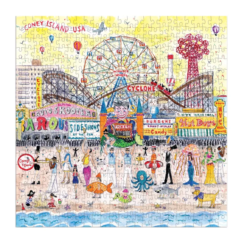 Sommer im Vergnügungspark – 500-teiliges Puzzle