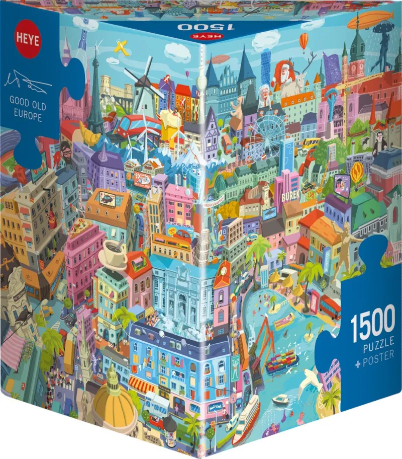 Cartoon Triangular - Good Old Europe