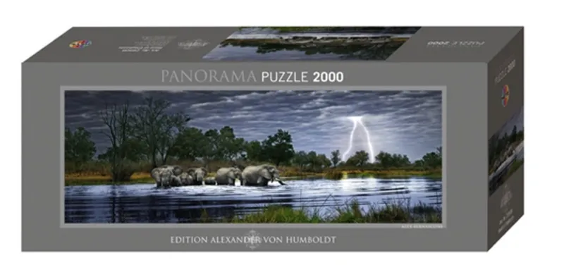 Alexander von Humboldt: Herde Elefanten