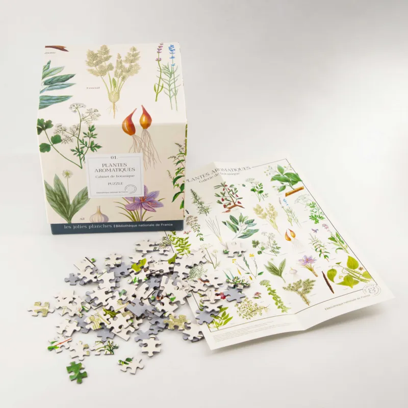 Puzzle mit Kräutern