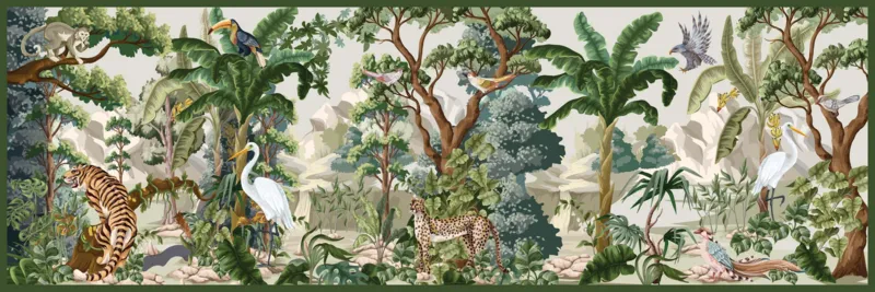 Panoramic - Secret Garden - Wildtiere