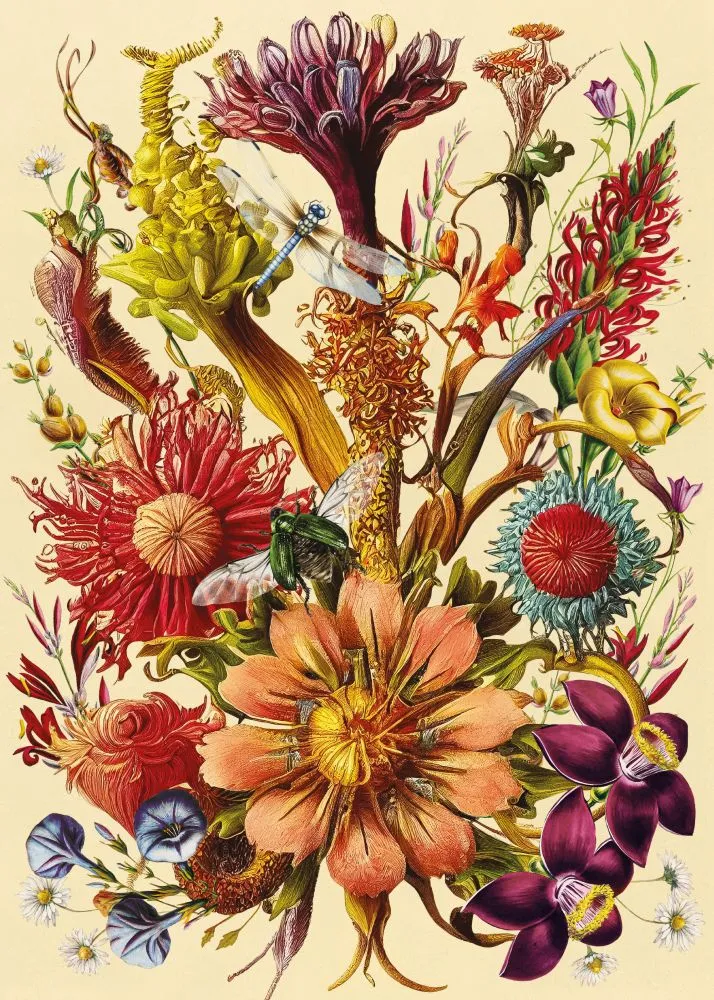 Blumen aus fernen Ländern