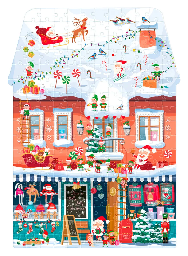XXL Teile - Puzzle Forme - Chrismas Toy Store