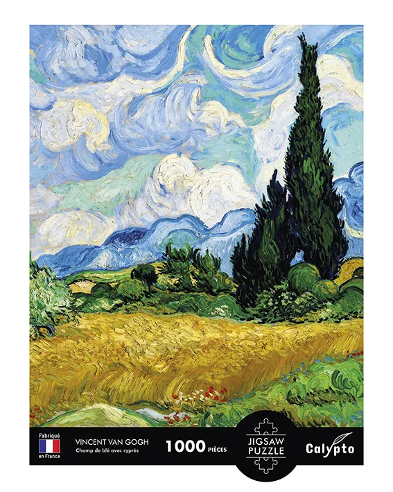 Weizenfeld Mit Zypressen - Vincent Van Gogh