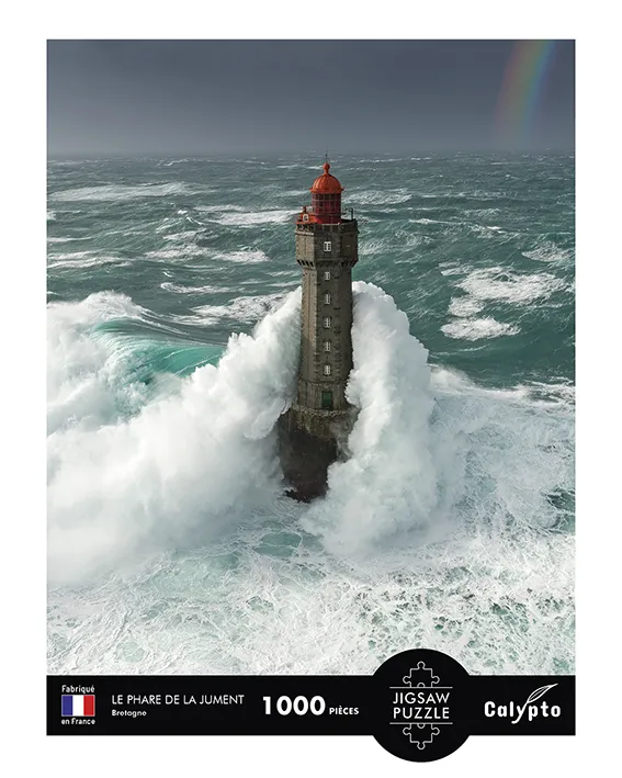 Landschaft - Leuchtturm Jument - Bretagne
