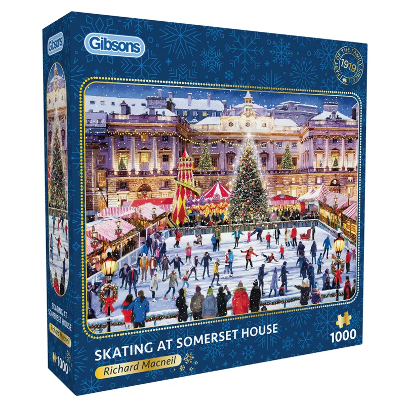 Schlittschuhlaufen im Somerset House