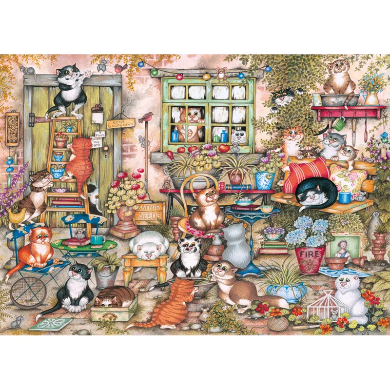 Courtyard Cats