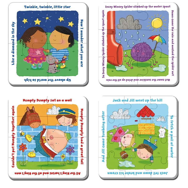 Puzzle progressiv - Nursery Rhymes
