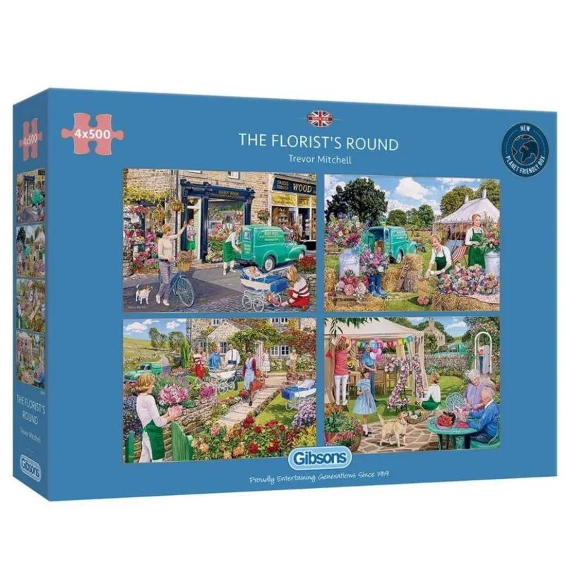 4 Puzzles - The Florist's Round