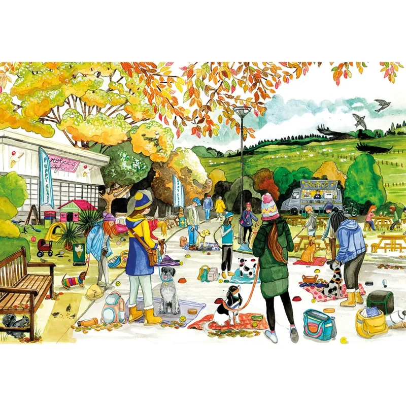4 Puzzles - Das Leben eines Hundes