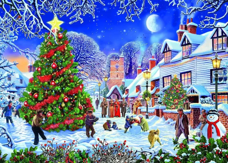 XXL Teile - Steve Crisp - The Village Christmas Tree