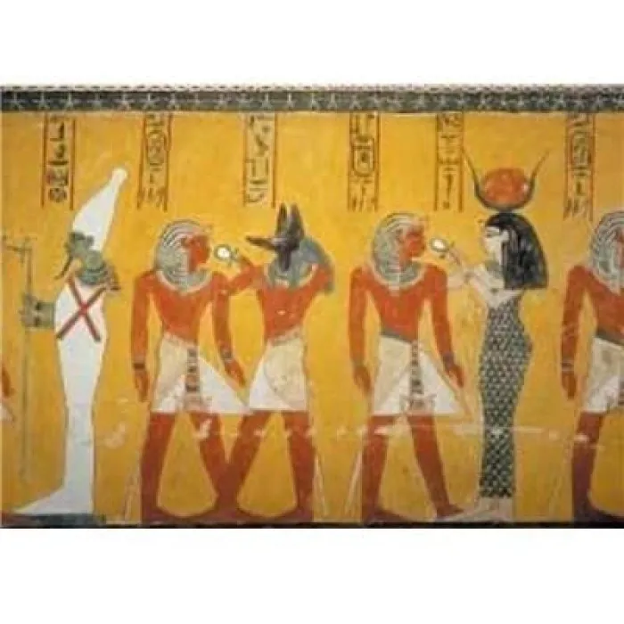 Egyptian Art - Divinità nel vestibolo