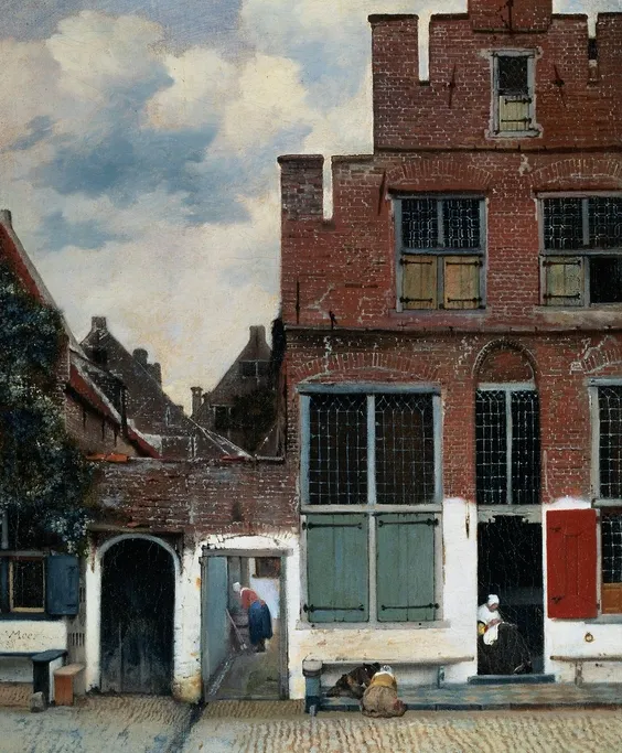 Kollektion Rijksmuseum Amsterdam - Vermeer Johannes: Die kleine Straße