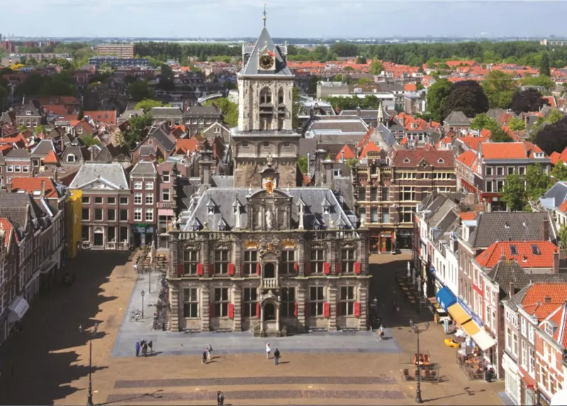 Delft, die Niederlande: Rathaus