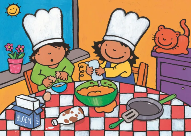 Noa: In der Küche