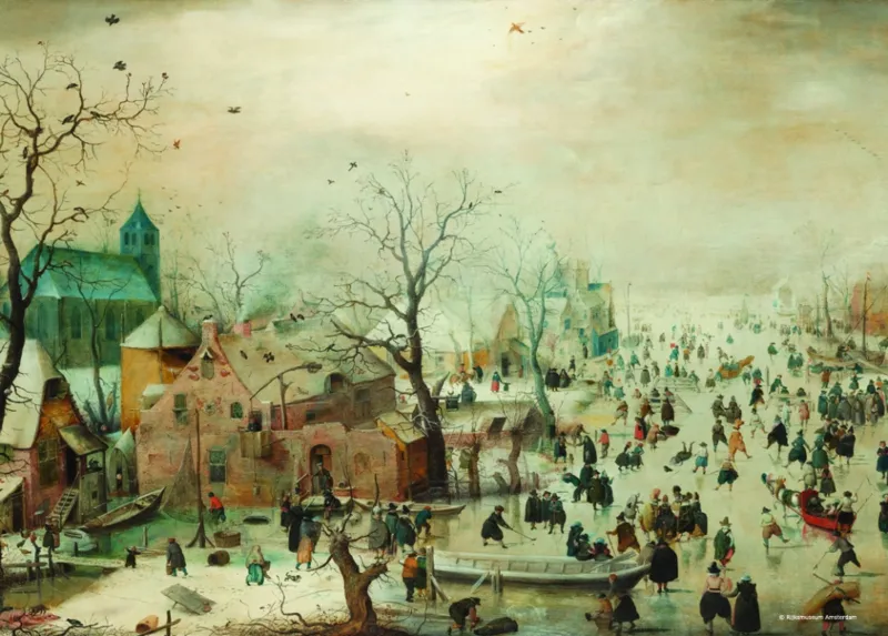 Kollektion Rijksmuseum Amsterdam - Hendrick Avercamp: Winter (Mini-Teile)