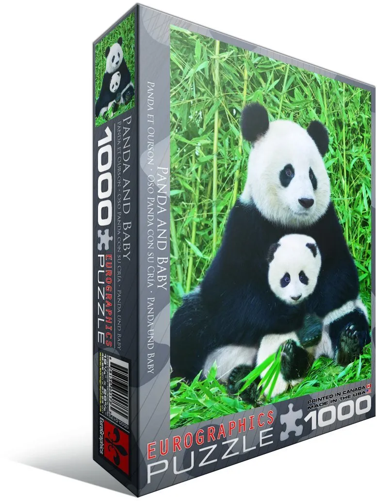 Panda-Familie