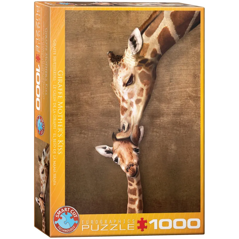 Mutter- und Babygiraffe