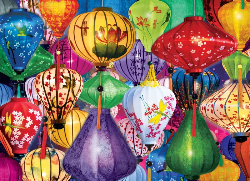 Asiatische Laternen