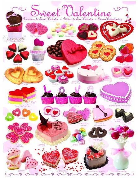 Valentinstag Süßigkeiten