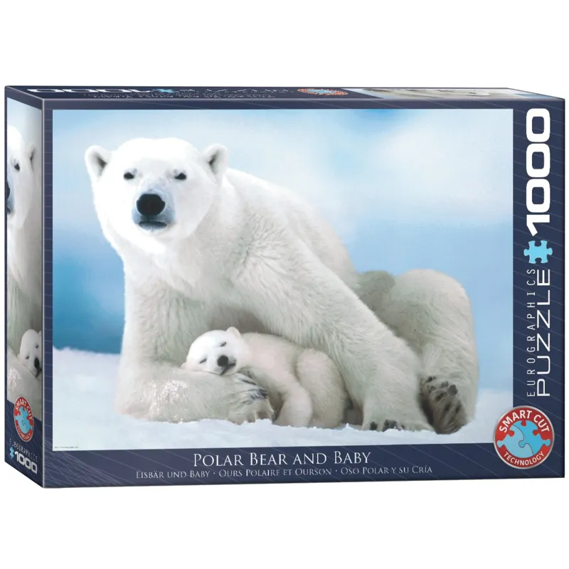 Eisbär und Baby