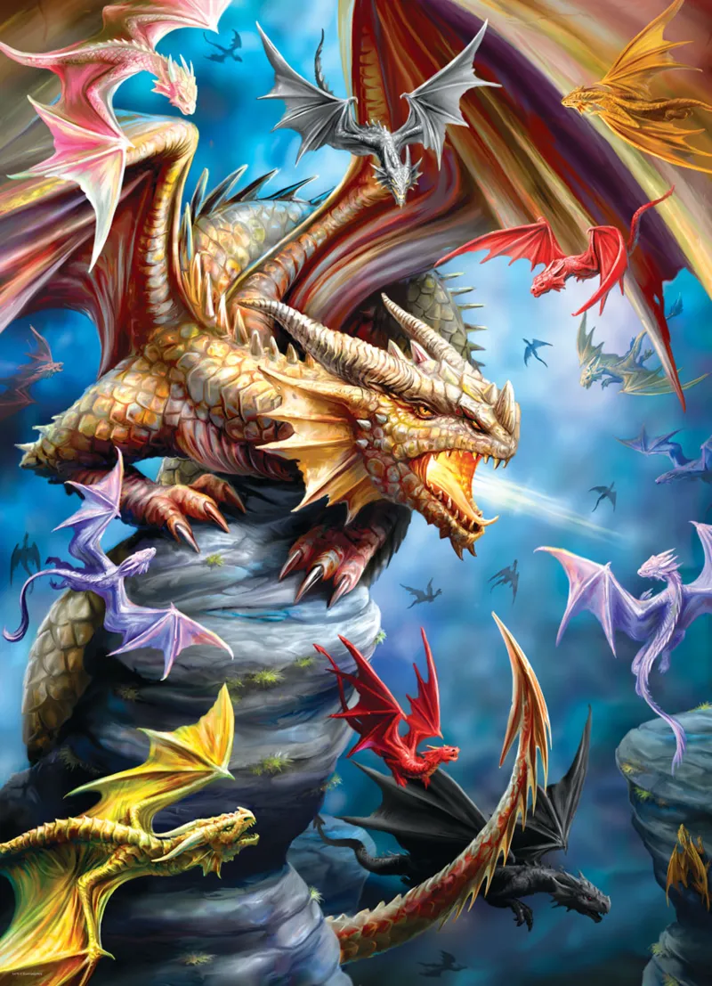 Anne Stokes - Drachen Clan