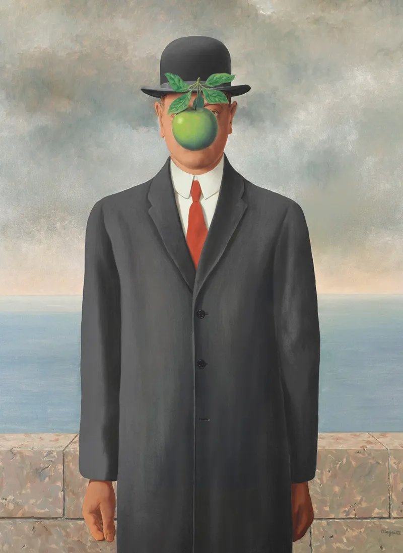 René Magritte - Der Menschensohn