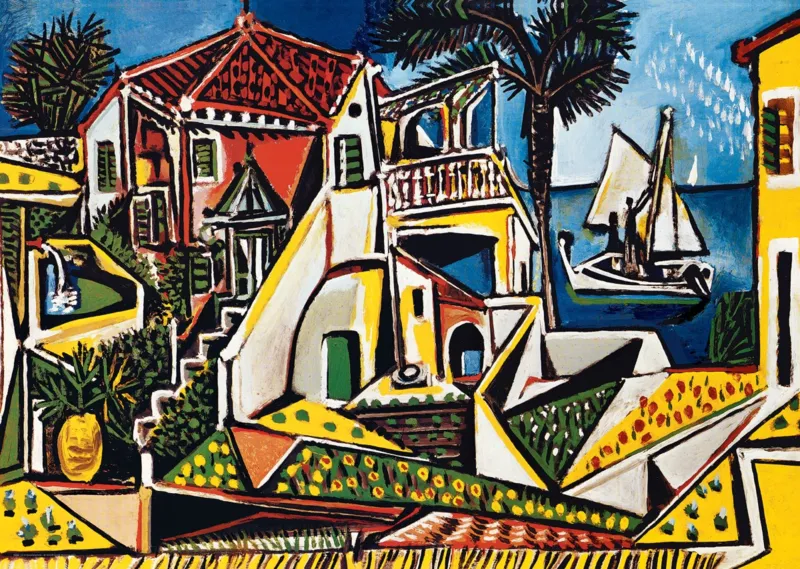 Pablo Picasso - Mediterrane Landschaft