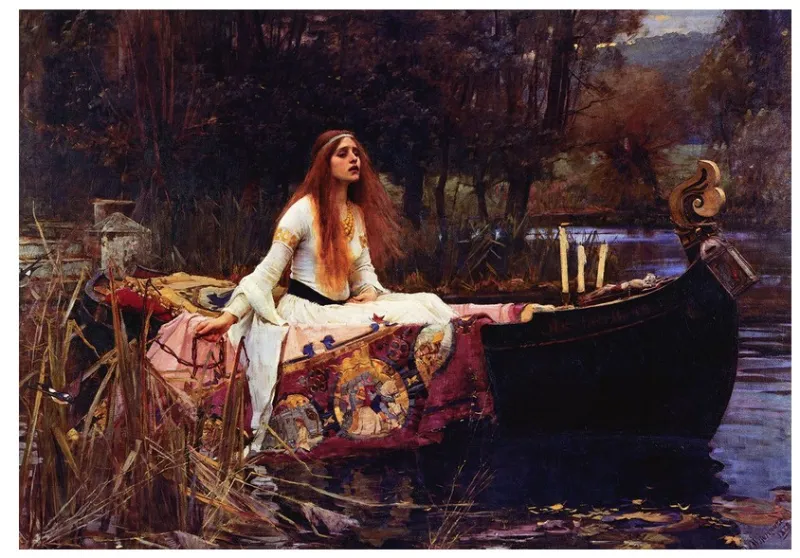 Waterhouse: Die Lady von Shalott, 1888
