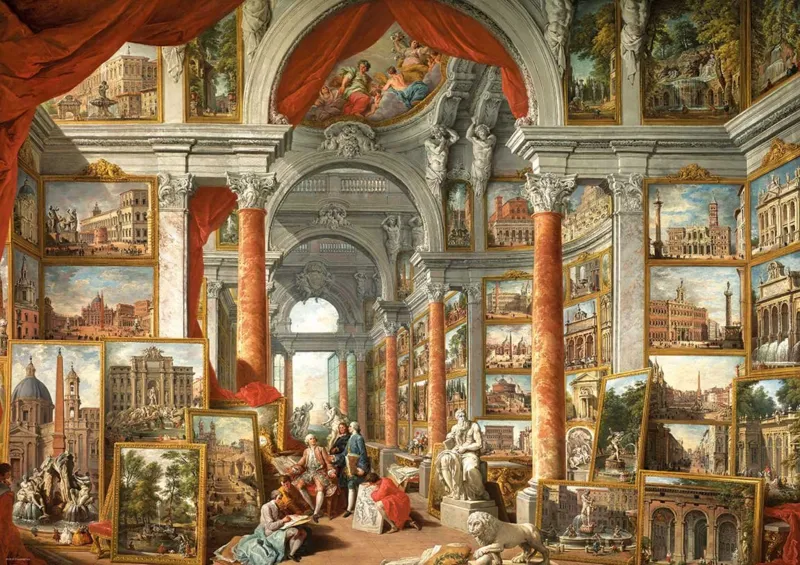 Galerie der Ansichten des Modernen Rom