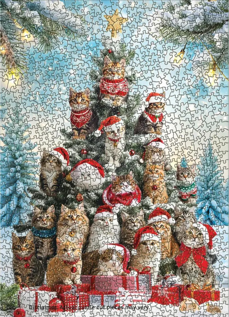 Weihnachtsbaumkatzen