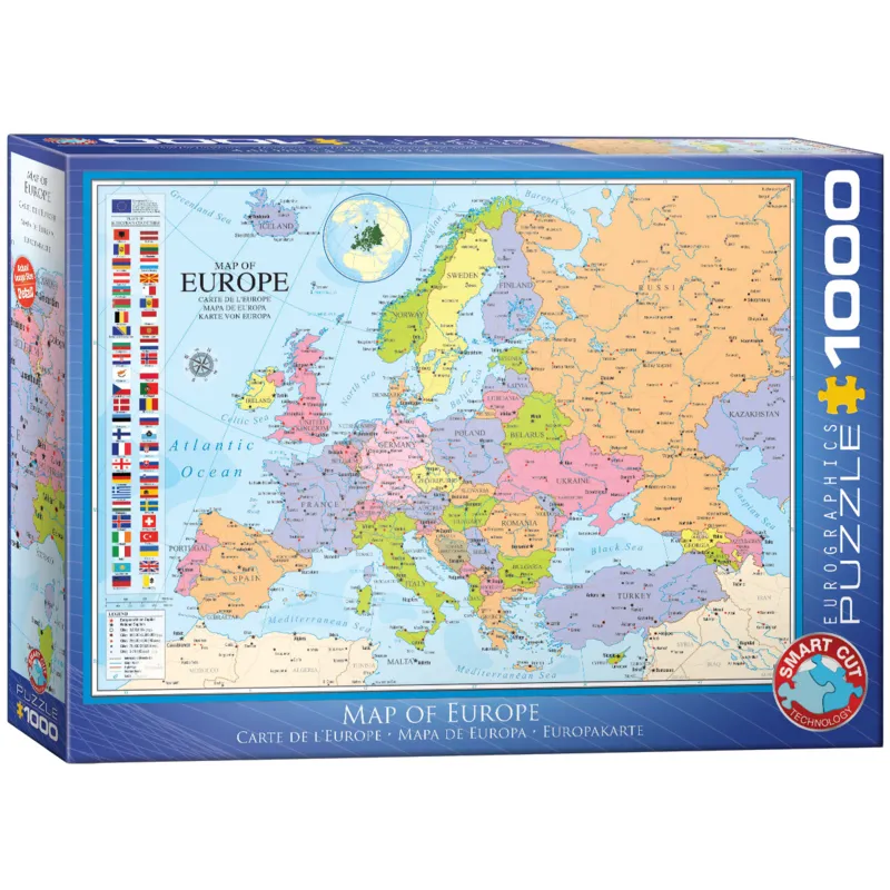 Karte von Europa