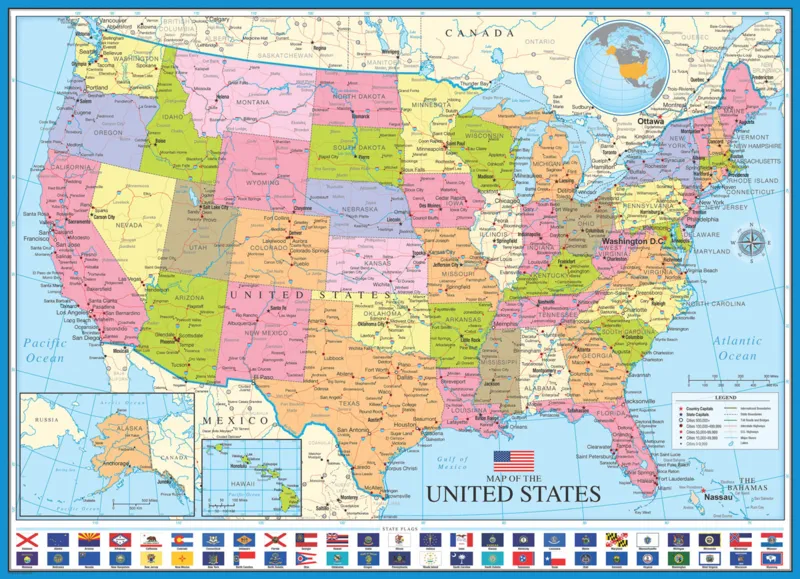 Map of the United States