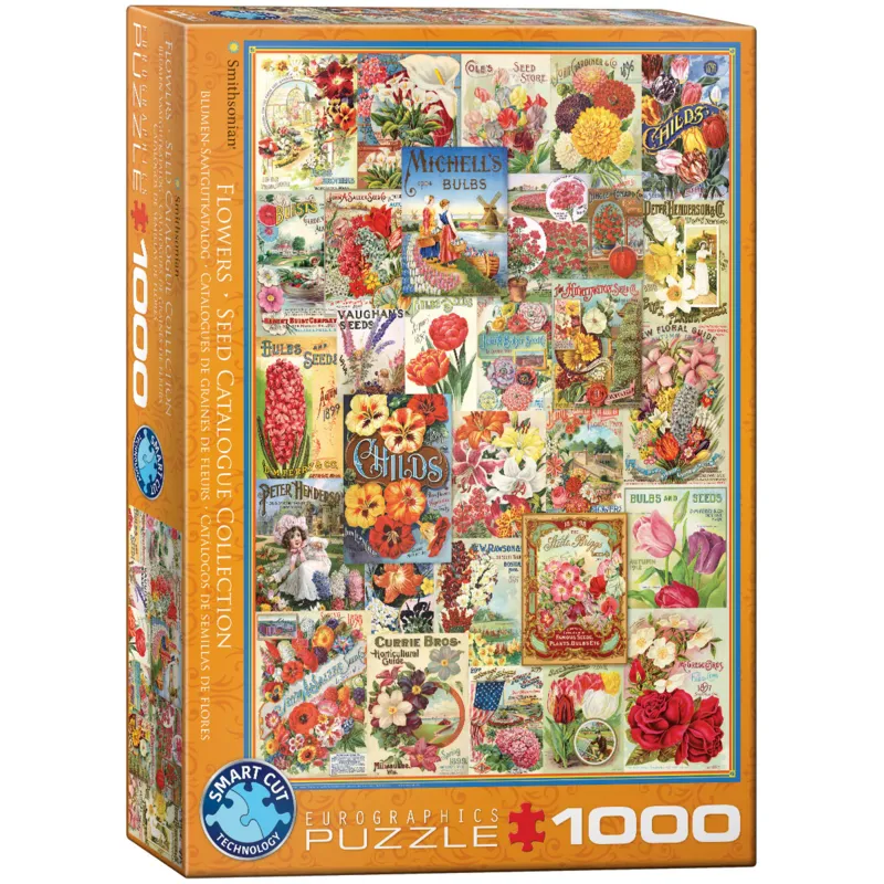 Blumen-Saatgutkatalog