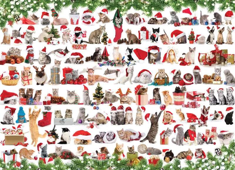 Weihnachtskatze