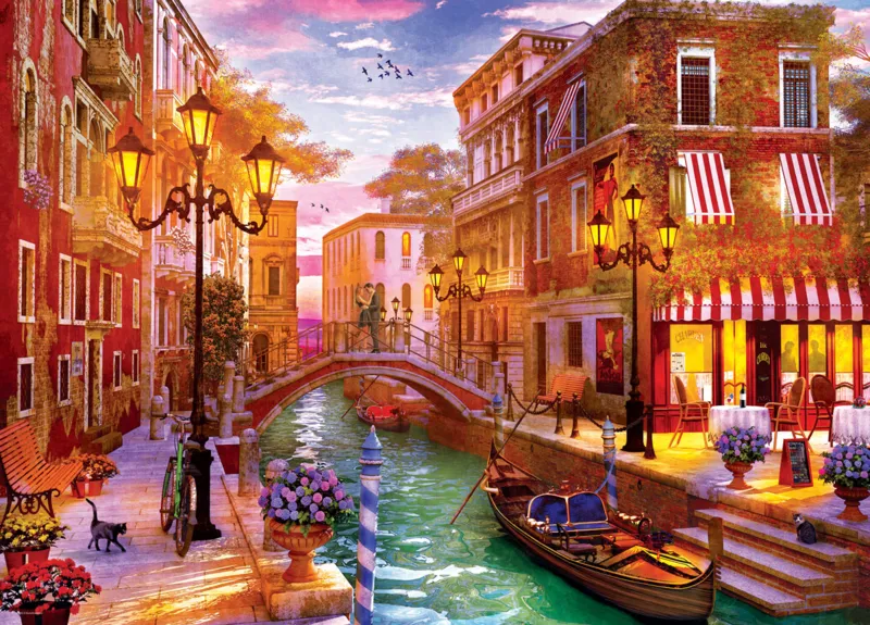 Dominic Davison - Sunset over Venice