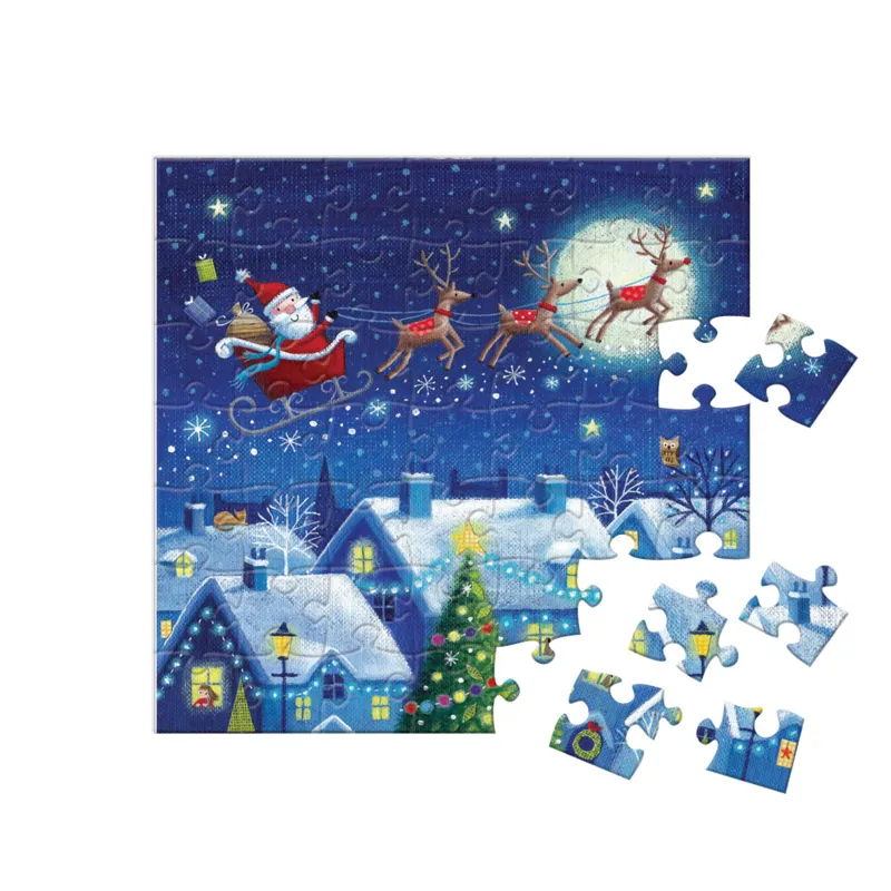 Adventskalender - Weihnachtsstadt - 24 Puzzles