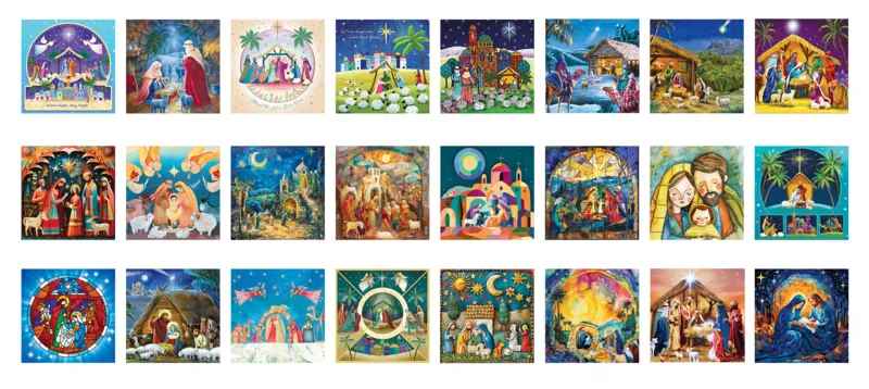 Adventskalender - Weihnachtskrippe - 24 Puzzles
